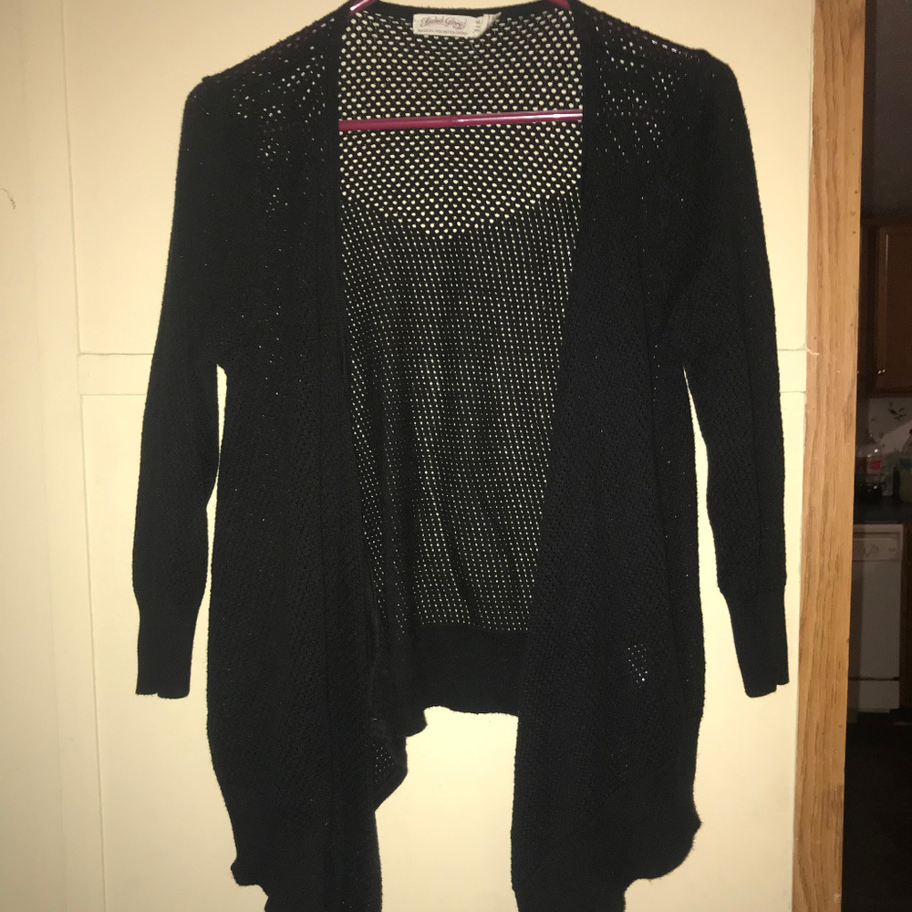 Black Faded Glory Cardigan